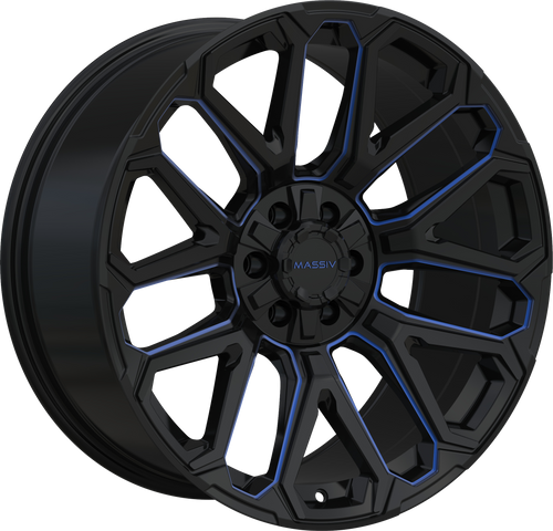 MASSIV OFF-ROAD OR5 6X135/6X139.7 20x9 +0 BLACK AND MILLED