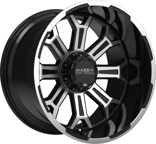 MASSIV OFF-ROAD OR2 6X135/6X139.7 20x10 -18 BLACK MACHINED