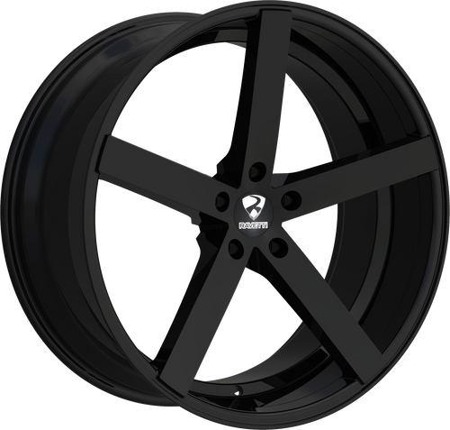 RAVETTI M1 5X115 22x8.5 +15 FULL BLACK