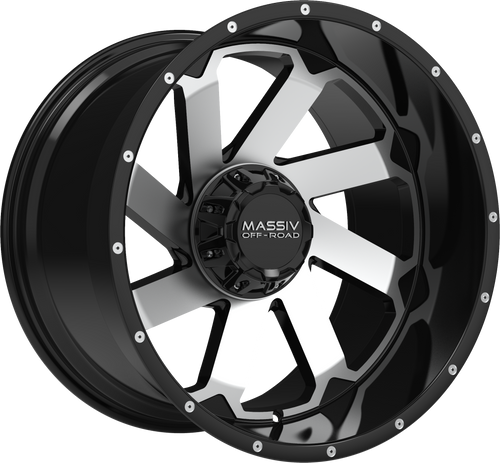 MASSIV OFF-ROAD OR4 5X127/5X139.7 20x12 -44 BLACK MACHINED
