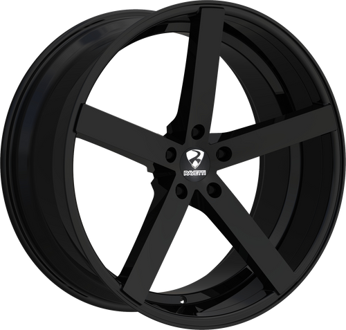 RAVETTI M1 5X115 22x10 +25 FULL BLACK