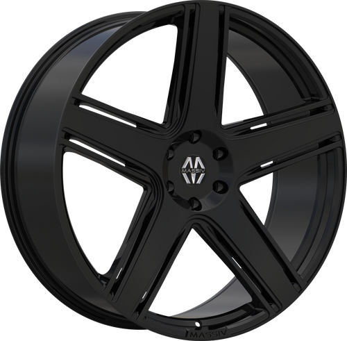 MASSIV 926 5X115 24x9 +15 FULL GOSS BLACK