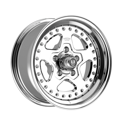 Center Line Telstar 2.0 5X114.3 15x8 +0 Polish Center with Polished Step Lip