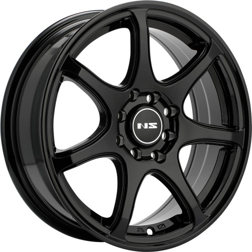 Ns Wheels NS1203 4x100/4x114.3 15x6.5 +38 Gloss Black