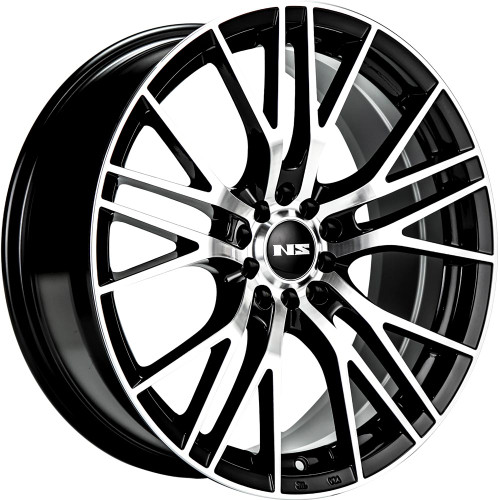 Ns Wheels NS1604 5x100/5x114.3 18x8 +38 Gloss Black Machined