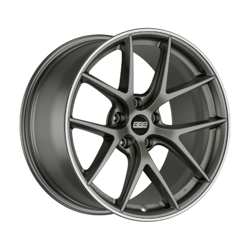 BBS CI-R 5x120 19x9 +44 Platinum Satin Rim Protector