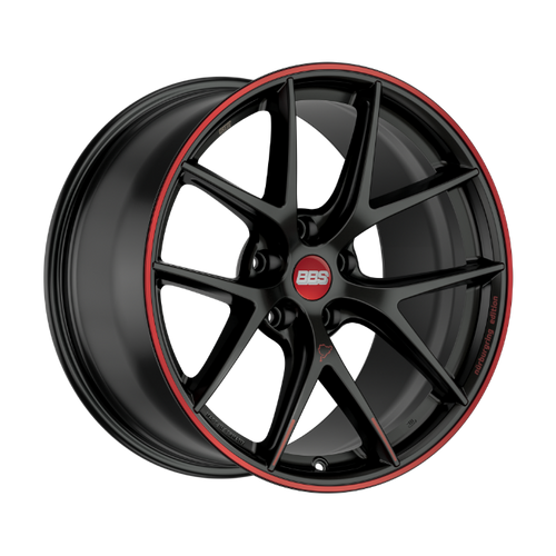 BBS CI-R Nurburgring Edition 5x112 19x8.5 +32 Satin Black/Red Lip