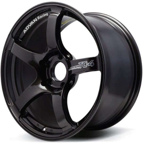 Advan Racing TC4 5x120 18x9.5 +38 BLACK | ThreePiece.us