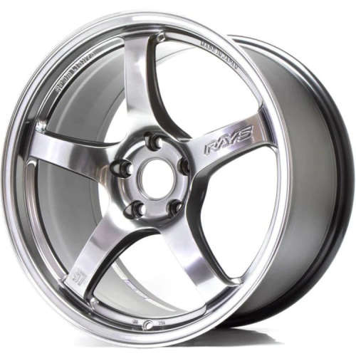 Gram Lights 57CR 5x114.3 19x10.5 +12 GRACE SILVER