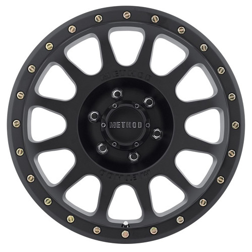 Method MR305 NV 18x9 0mm Offset 6x135 94mm CB Method Matte Black Street Loc Wheel - MR30589016500