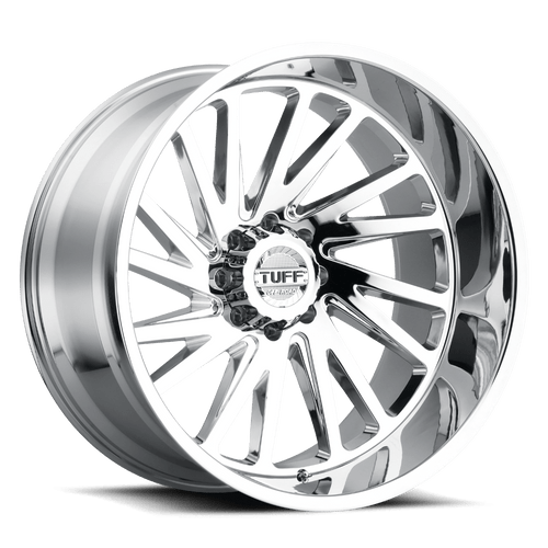 Tuff T2A 8x165.1 26x14 -72 CHROME