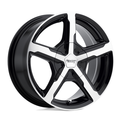 American Racing 921 5x108 18x8 +15 GLOSS BLACK MACHINED