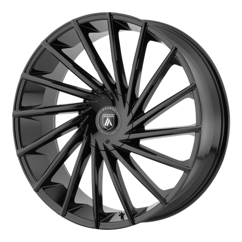 Asanti Black 018 5x130 28x10 +25 GLOSS BLACK