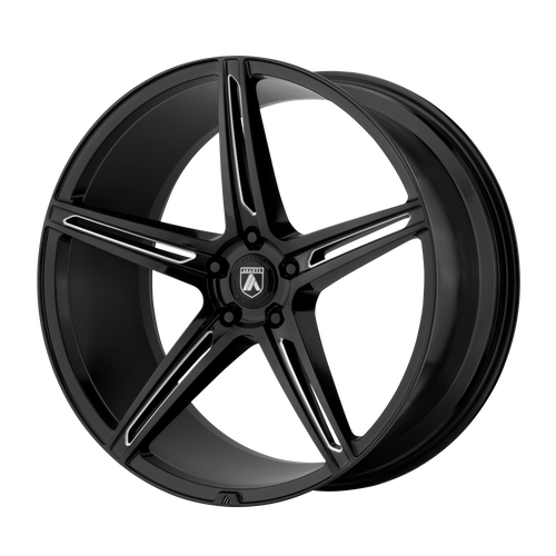 Asanti Black 022 5x108 20x9 +35 GLOSS BLACK MILLED