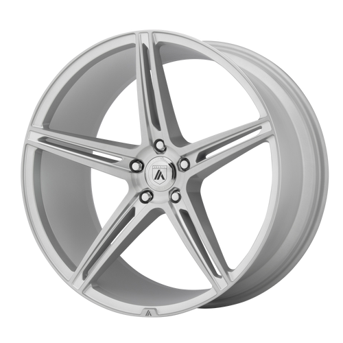 Asanti Black 022 5x130 22x10.5 +35 BRUSHED SILVER