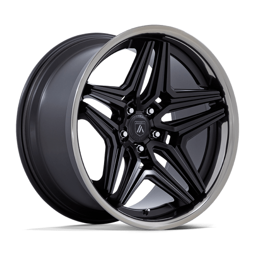 Asanti Black 046 5x120 20x9 +15 SATIN BLACK W/ DDT LIP
