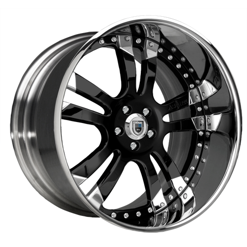 Asanti Forged 142 5x108 19x9.5 +14 BLACK