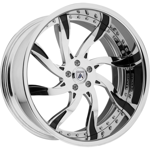 Asanti Forged 841 5x120.65 24x9 +5 BRUSHED