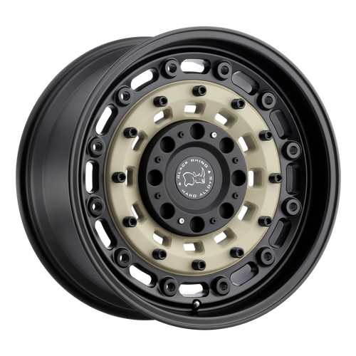 Black Rhino Hard Alloys ARS 5x112 19x8 +20 SAND BLACK