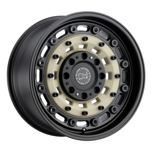 Black Rhino Hard Alloys ARS 5x120 19x8 +20 SAND BLACK