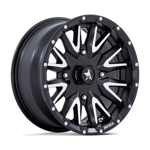 MSA Offroad Wheels 049 4x137 24x7 0 MATTE BLACK MACHINED