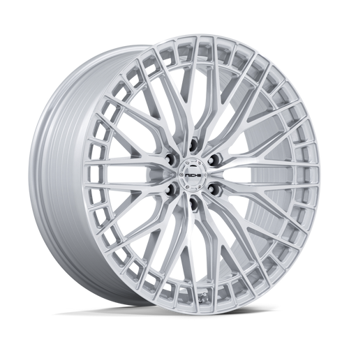 Niche 1PC 288 6x139.7 24x10 0 GLOSS SILVER W/ MACHINED FACE
