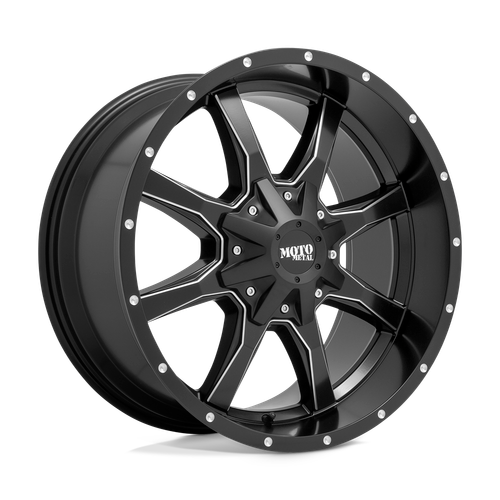 Moto Metal 970 6x135/6x139.7 17x8 0 SEMI GLOSS BLACK MILLED