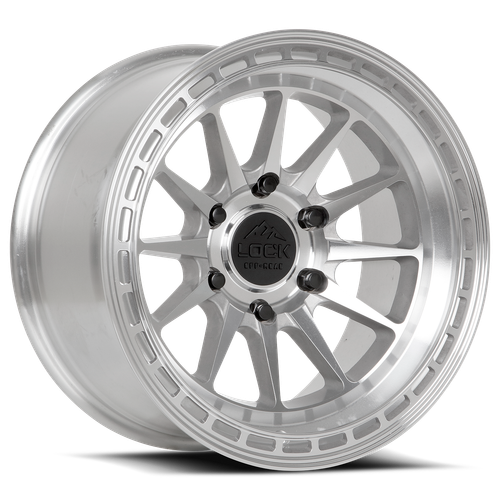 LOCK OFFROAD BAJA 6x135 17x9 0 Machine With Clear Coat