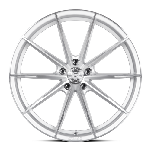 DOLCE PERFORMANCE VELOCE 5x112 18x8.5 +35 Gloss Silver Machined Face
