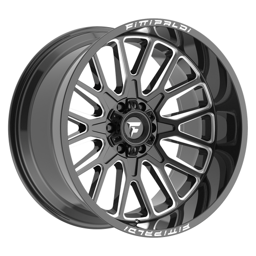 Fittipaldi Offroad FA18BM 5x127 22x12 -44 GLOSS BLACK MILLED