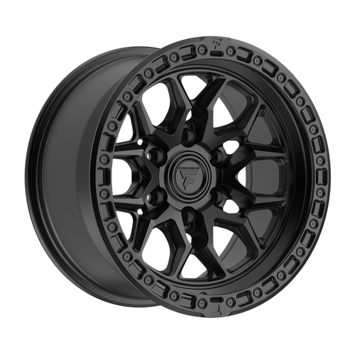 Fittipaldi Offroad FT112AB 6x139.7 17x9 -12 Satin Anthracite & Black Ring
