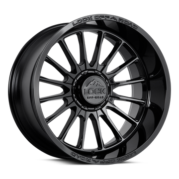 LOCK EXTREME STRIKER 5x127 20x10 +18 Gloss Black