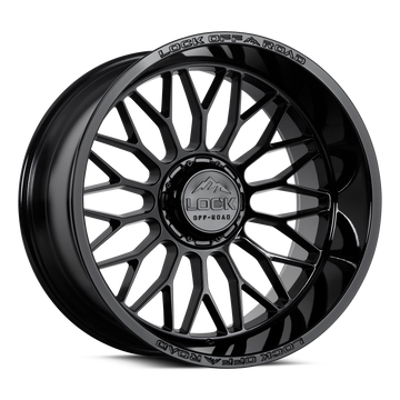 LOCK EXTREME RAMPAGE 8x165.1 20x10 +18 Gloss Black
