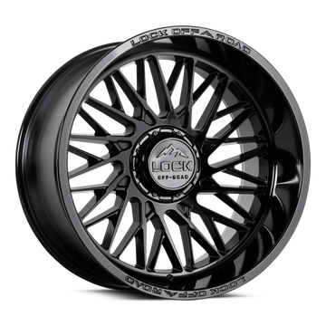 LOCK EXTREME BANDIT 6x135 22x10 +18 Gloss Black