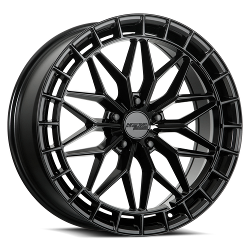 KATANA RACING KR12 5x108 18x8 +40 Glossy Black
