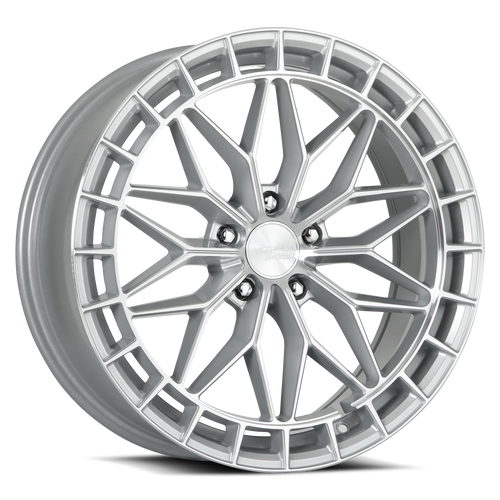 KATANA RACING KR12 5x114.3 18x8 +40 Glossy Silver Machine Face