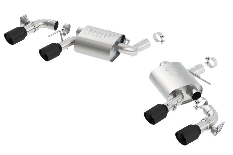 Borla ceramic black S-Type cat-back exhaust with dual mode valves for Camaro SS