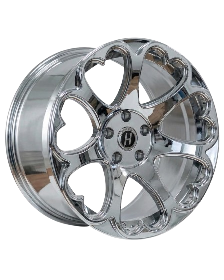 Heritage Wheel KOKORO MonoC 5X110 18x8.5 +35 Chrome
