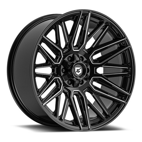 Gear Off Road 770BM 6X135 20x9 18 Gloss Black Milled