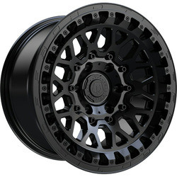 TIS 555SB 6X5.50 17x9 -12 Satin Black