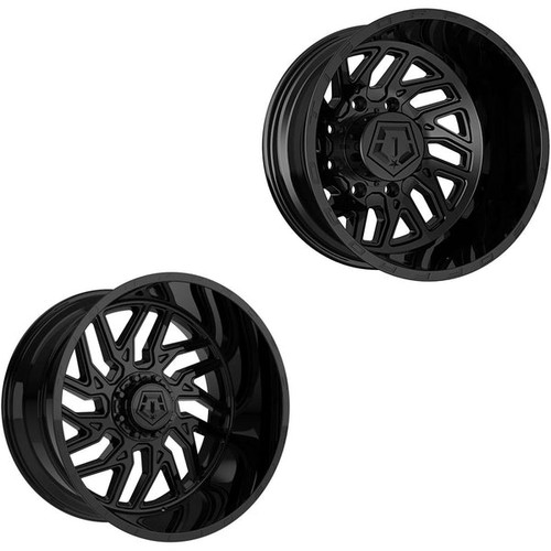 TIS 544B 5x127 22x10 -19 Black
