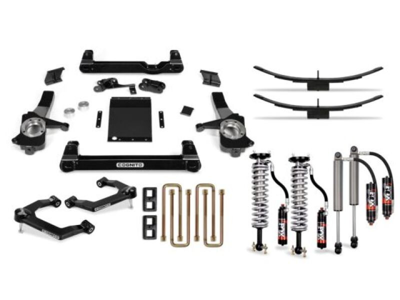 Cognito 6-inch elite lift kit with Fox 2.5 Elite performance series shocks for Silverado Sierra 1500