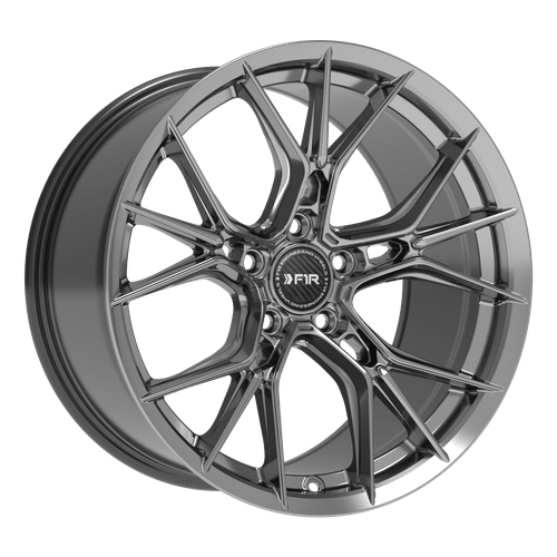 F1R FS1 5x114.3 18x9.5+38 Hyper Black