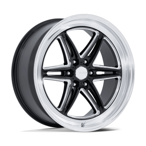 American Racing GROOVE 6 DRAG 6x139.7 22x9.5 +25 Gloss Black Milled W/ Dc Lip