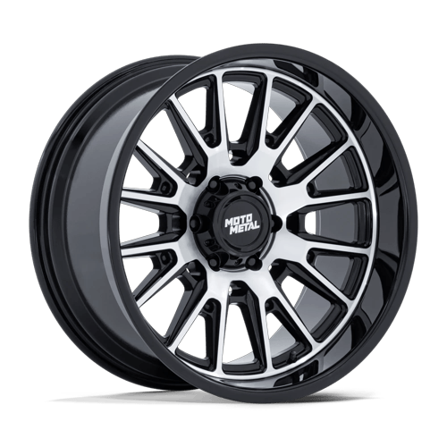 Moto Metal TEKTON 5x127 20x10 -18 Gloss Black W/ Machined Face