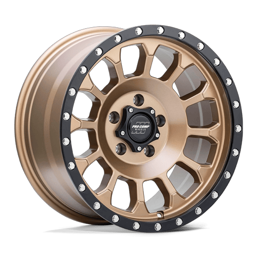 Pro Comp Alloys ROCKWELL 6x135 17x8.5 +0 Matte Bronze W/ Black Lip