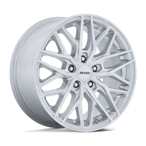 Petrol P3E 5x115 19x8.5 +40 Machined Brushed Gloss Silver