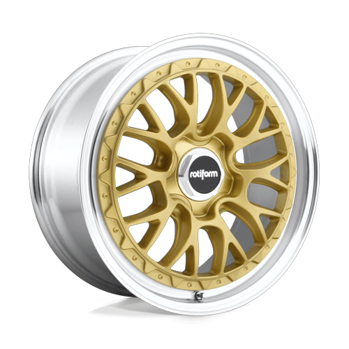 Rotiform LSR 5x114.3 19x10 +25 Matte Gold Machined
