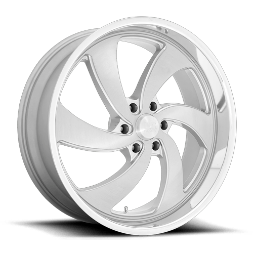 US Mag 1PC DESPERADO 6x135 24x10 +25 Silver Brush Face Mill Dc-lip