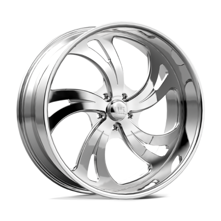 US Mag 1PC KOMPRESSOR 5 5x127 26x9 +1 Polished